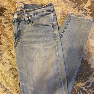 J Crew Toothpick jeans